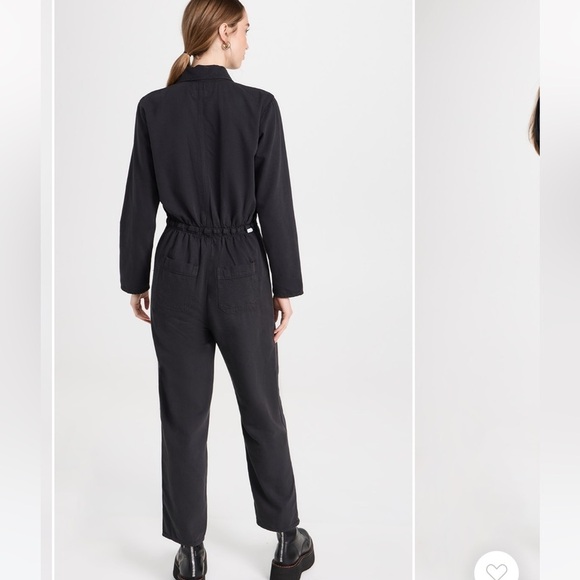 MOTHER The Specialist Jumpsuit Ankle In Black S - Picture 3 of 10